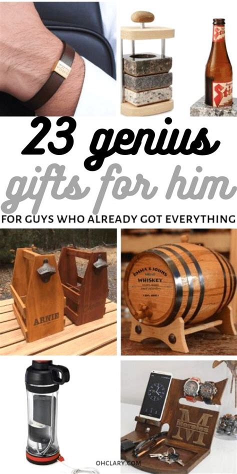 Unique Gift Ideas for Men & Women 